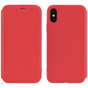 Θήκη Hoco Colorful Series Liquid Silicone για Apple iPhone XS Max Κόκκινη 6931474719720